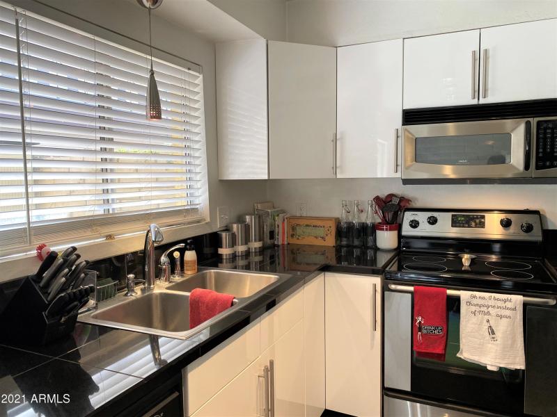 Kitchen with Stainless Steel Appliances