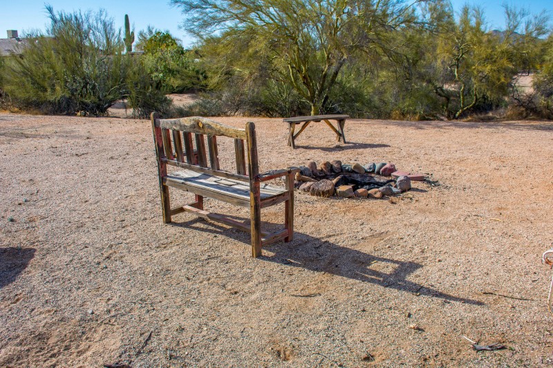 Gathering area on the westside