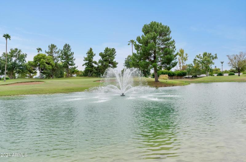 GOLF COURSE WATER HOLE