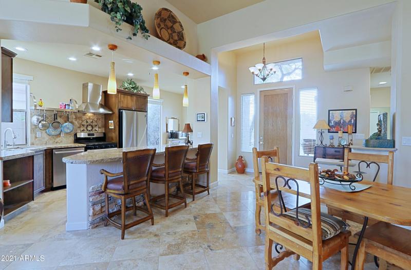 Kitchen and Eating Area