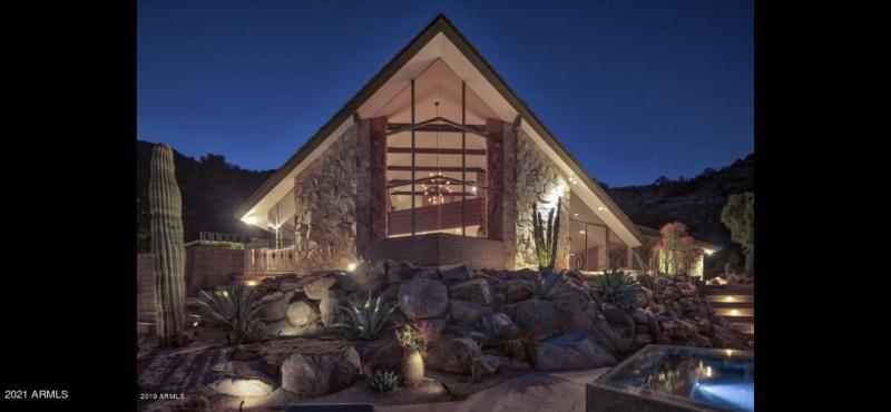 House from back yard