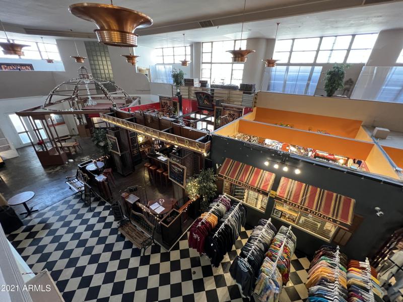 WINE SHOP AND MARKET FROM MEZZANINE