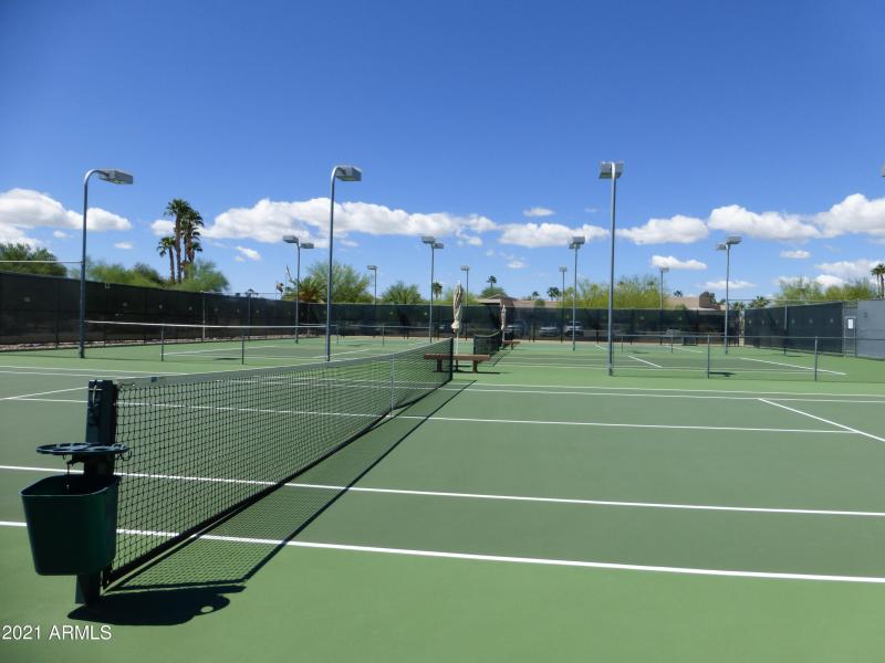 Tennis courts