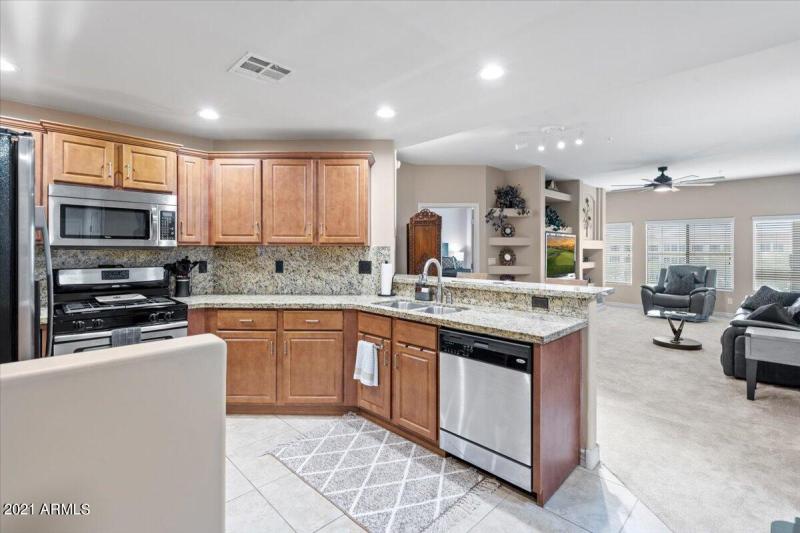 Kitchen to Living Room