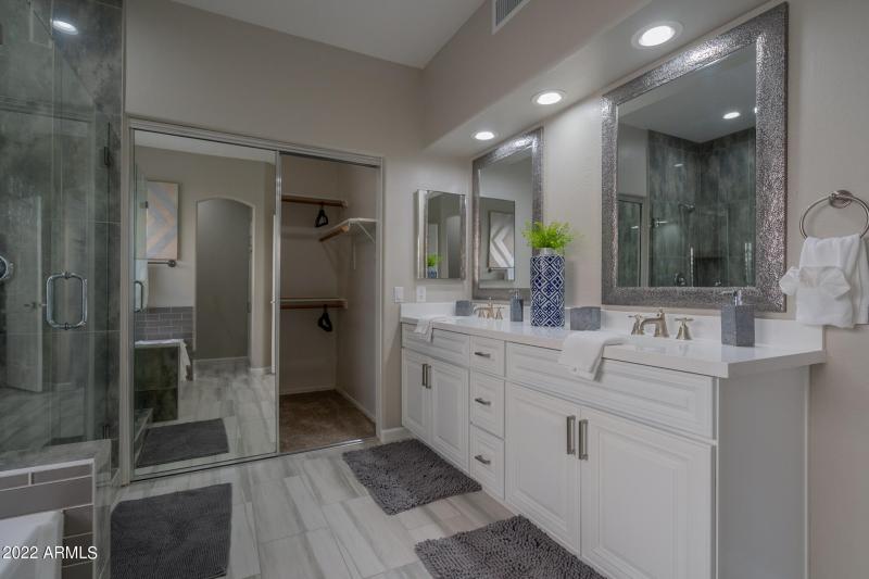 Upgraded Primary Bathroom