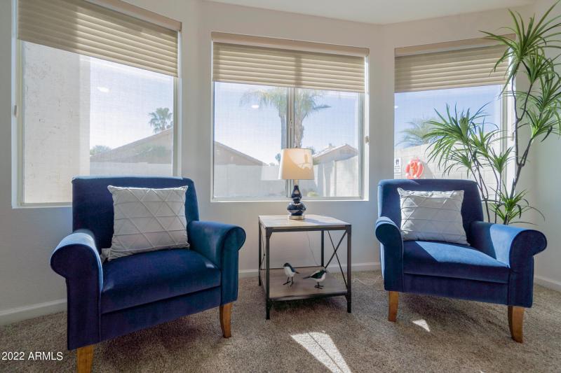 Sitting Area Overlooking the Pool
