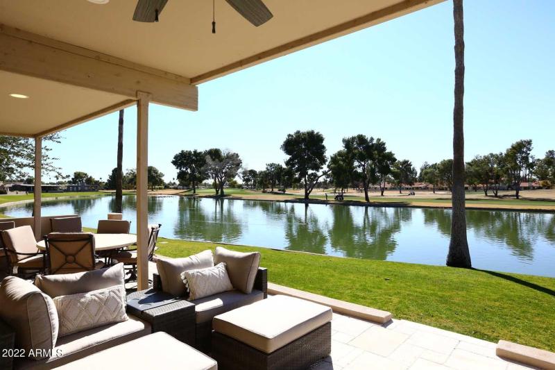 Covered Patio-Golf Course View