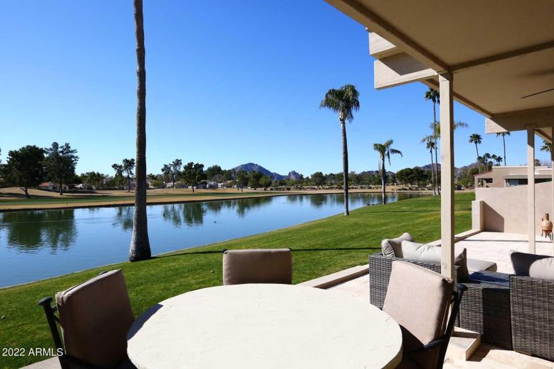 Morning Covered Patio-View
