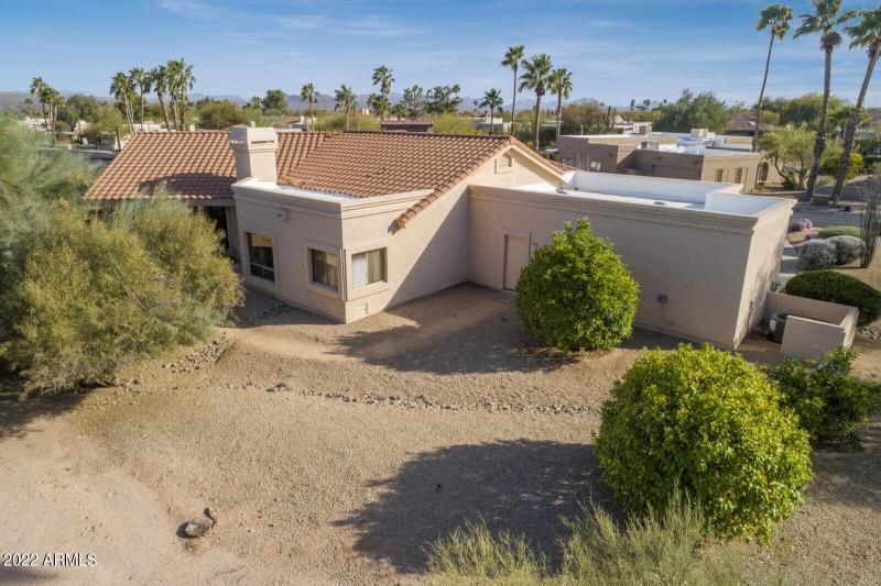 Back of House with large lot