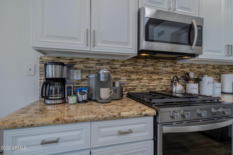 Coffee Bar +Gas Range