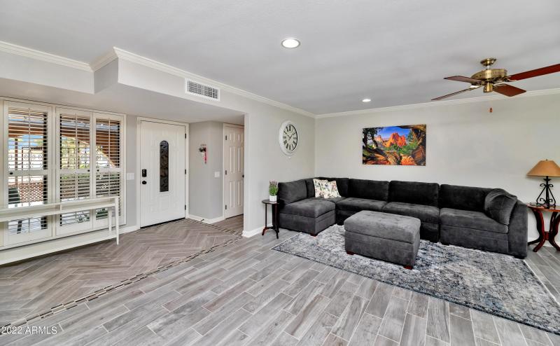 ENTRY AND FAMILY ROOM