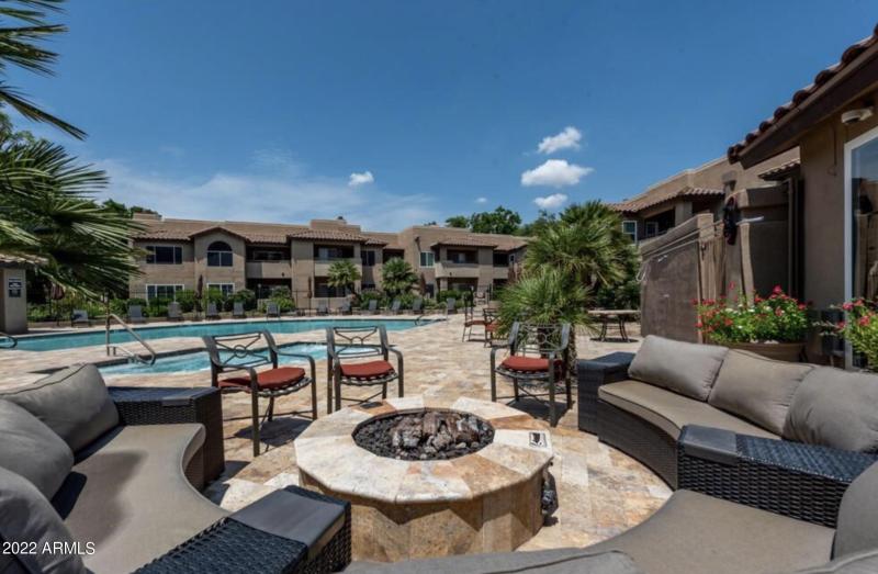 Outdoor Seating By Fire Pit