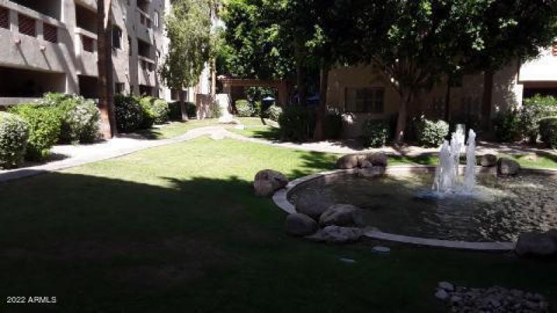 Meridian grounds and pond