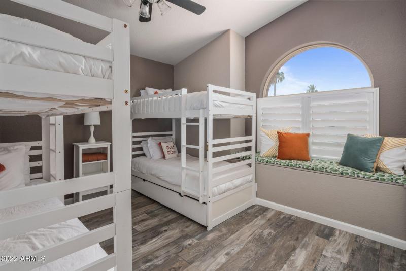 Guest Room 2 with Double Bunk Beds
