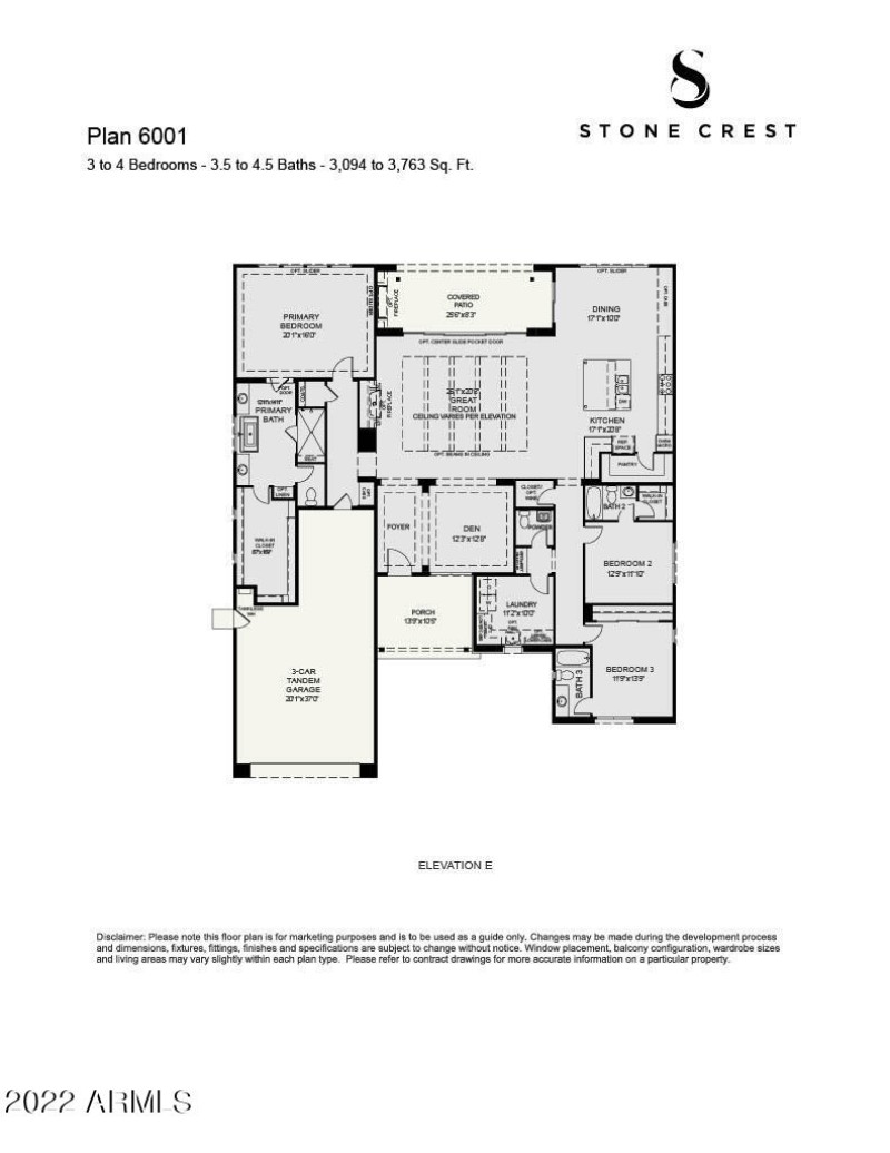 Stonecrest - Plan 6001 -