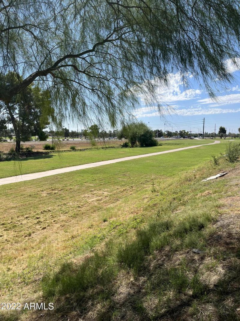 Next to Greenbelt walking path