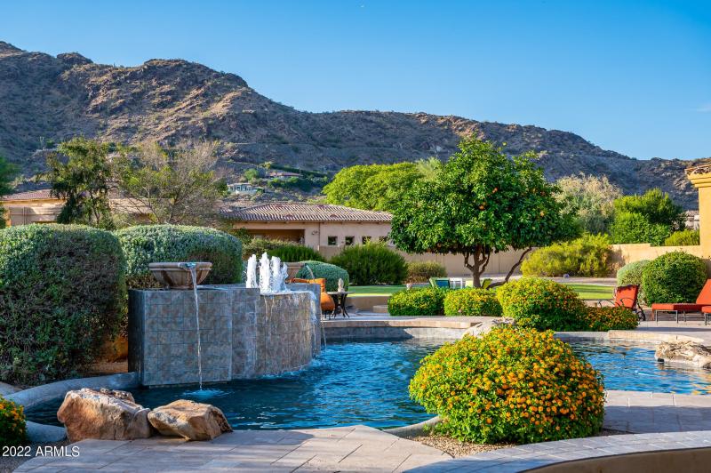 sun drenched location