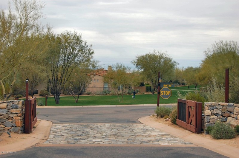 Gated Entry to beautiful private enclave