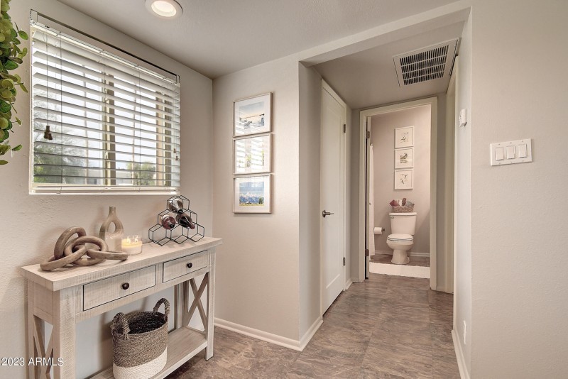 Hallway to Master & Hall Bath