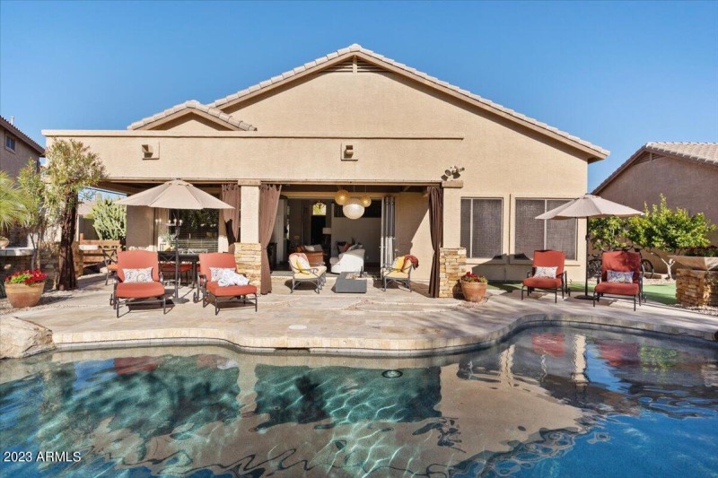 Oasis Resort Backyard