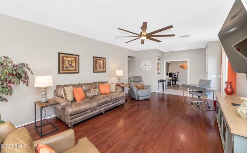 Large Screen TV at Great Room