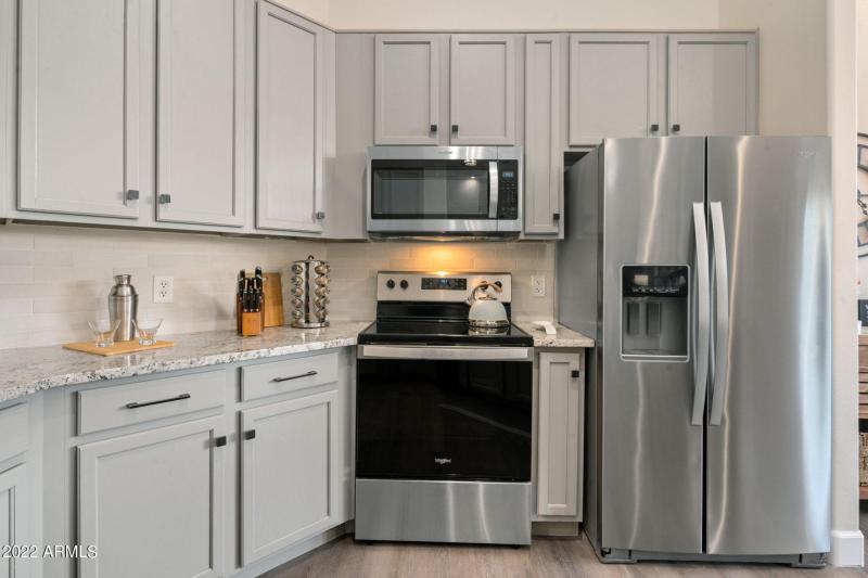 Kitchen with Granite Countertops