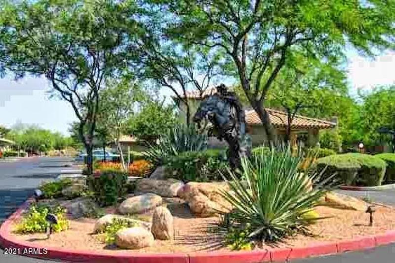 Statue at Entry