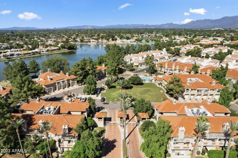 Aerial view of Community