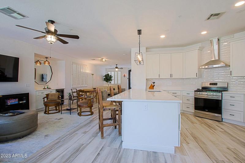 Greatroom and Kitchen