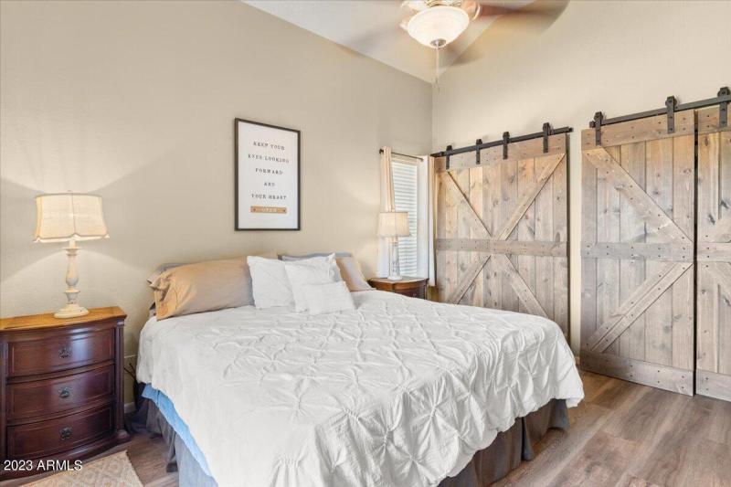 Primary Bedroom with King Size Bed