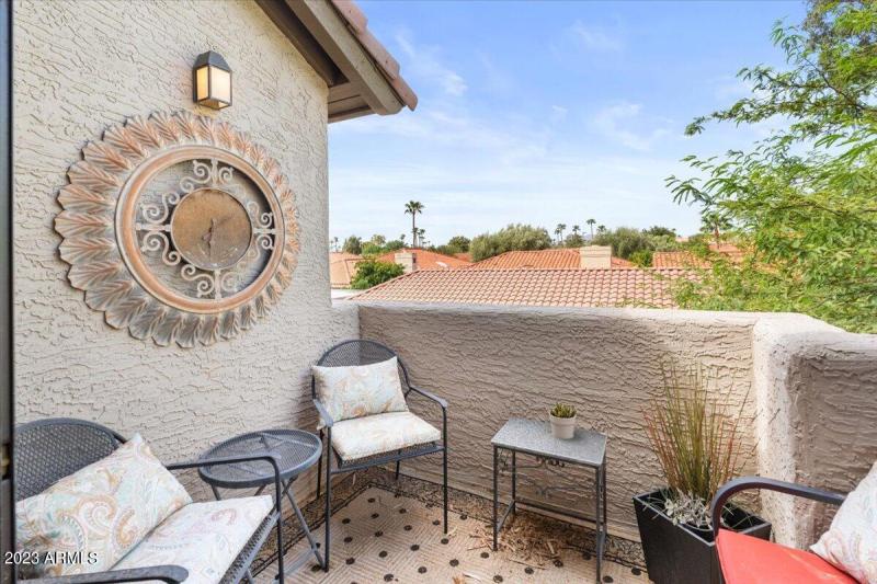 Balcony off Primary Bedroom