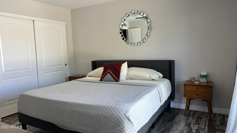 Primary Bedroom with King Size Bed