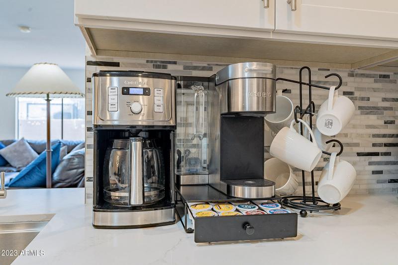 Coffee Maker and Keurig