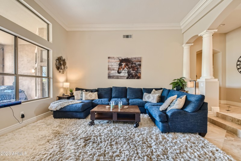 Spacious Living Room