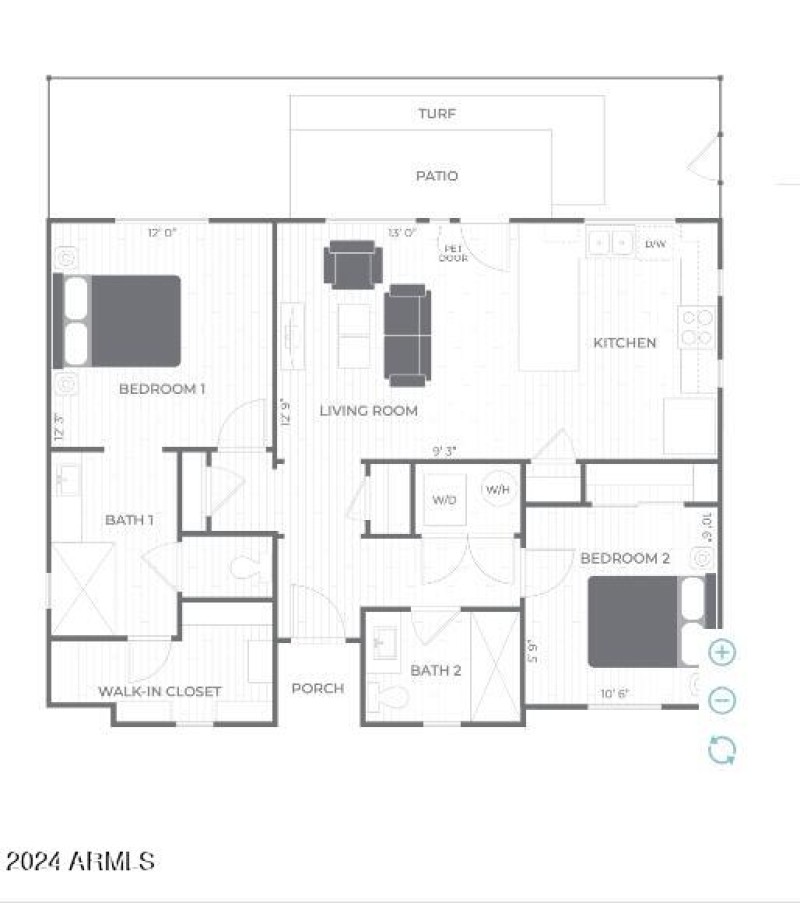 2 Bedroom