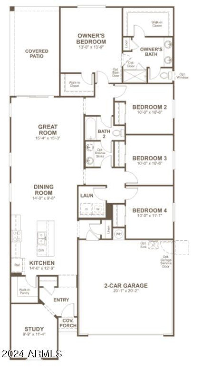 EDO I - lot 25 - Floor Plan Sunstone 4 b