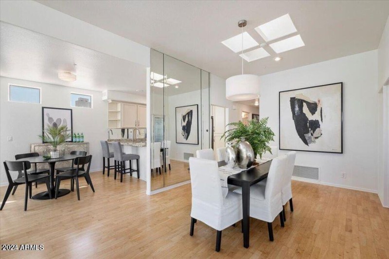 Oasis-202-Dining room and eat in kitchen