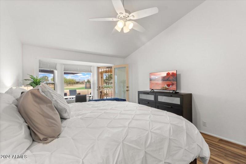 Primary Bedroom with TV