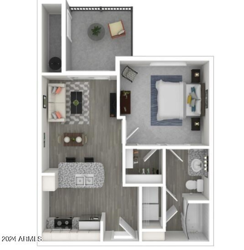1br Floorplan