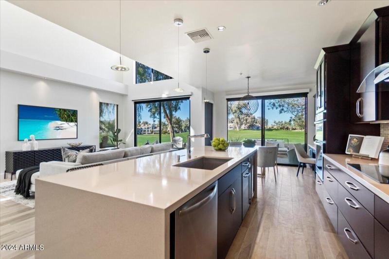 Kitchen Opens to Great Room