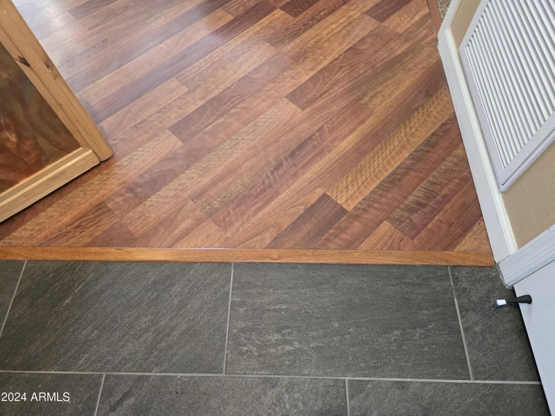 Slate in Entry, kitchen & Baths