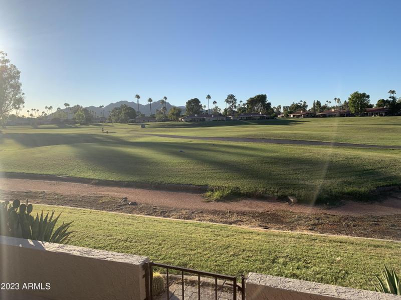 Golf and Mummy Mtn view