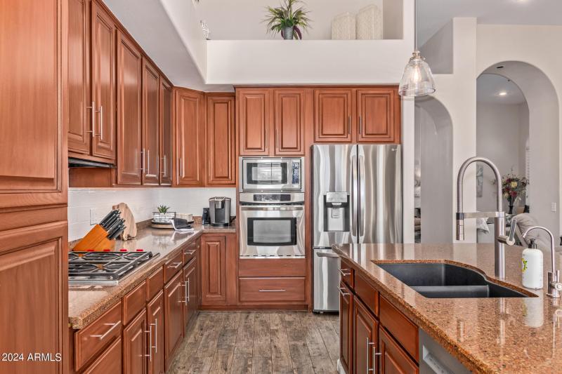 Kitchen with Stainless Steel Appliances