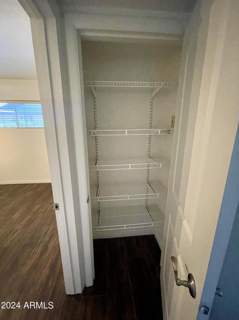 Hall linen closet