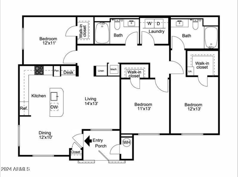 3br Floorplan