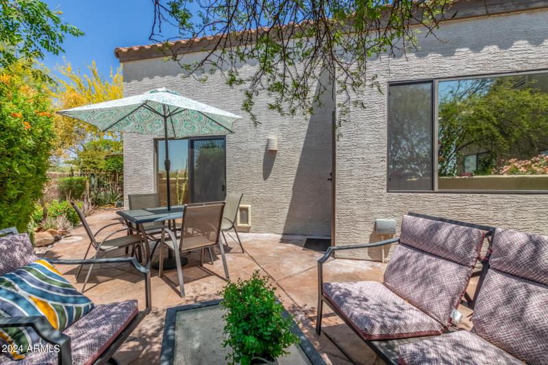 Private Backyard Patio