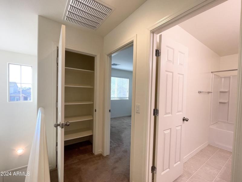 Upstairs Hallway Closet