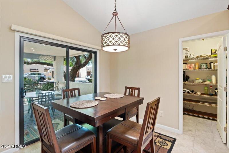 Casual Dining & Front Patio View