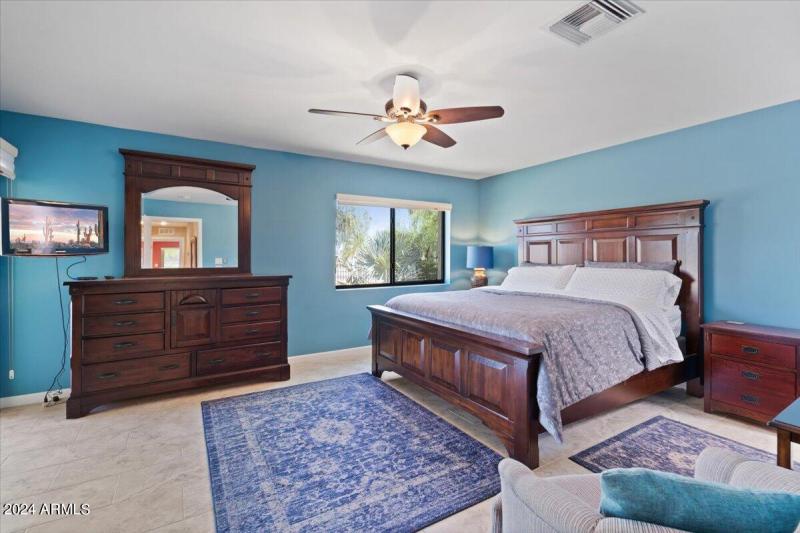 Beautifully Appointed Primary Bedroom