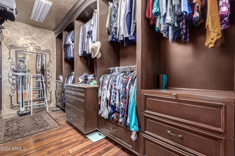 Master closet